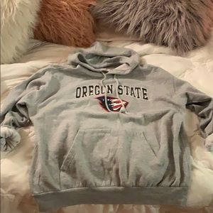 Oversized College sweatshirt